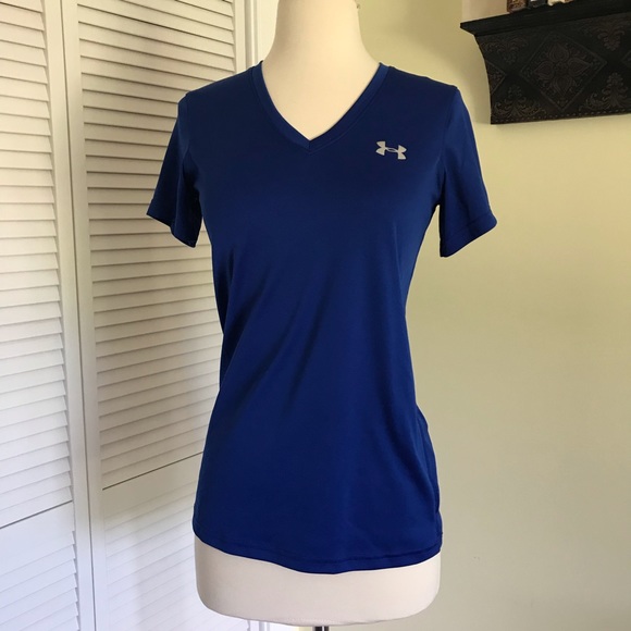 under armour royal blue shirt